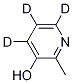 3-羥基-2-甲基吡啶-d3結(jié)構(gòu)式_1185315-05-2結(jié)構(gòu)式