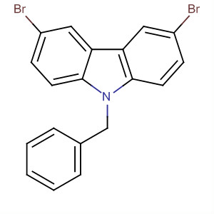 9-Benzyl-3,6-dibromocarbazoleStructure,118599-27-2Structure 9-Benzyl-3,6-dibromocarbazole Structure,118599-27-2Structure