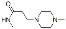 1-Piperazinepropanamide,n,4-dimethyl-(9ci)Structure,118699-19-7Structure 1-Piperazinepropanamide,n,4-dimethyl-(9ci) Structure,118699-19-7Structure