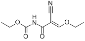 Ethyl n-(2-cyano-3-ethoxyacryloyl)carbamateStructure,1187-34-4Structure Ethyl n-(2-cyano-3-ethoxyacryloyl)carbamate Structure,1187-34-4Structure