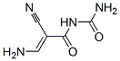  (7ci,8ci)-(3-氨基-2-氰基丙烯酰基)-脲結(jié)構(gòu)式_1187-39-9結(jié)構(gòu)式