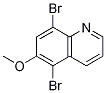 5,8-Dibromo-6-methoxyquinolineStructure,1187386-37-3Structure 5,8-Dibromo-6-methoxyquinoline Structure,1187386-37-3Structure