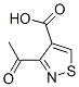 4-Isothiazolecarboxylic acid, 3-acetyl-(9ci)Structure,118739-39-2Structure 4-Isothiazolecarboxylic acid, 3-acetyl-(9ci) Structure,118739-39-2Structure