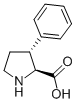 3-苯基-l-脯氨酸結(jié)構(gòu)式_118758-48-8結(jié)構(gòu)式