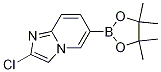 2-氯-6-(4,4,5,5-四甲基-1,3,2-二噁硼烷-2-基)-咪唑并[1,2-a]吡啶結(jié)構(gòu)式_1187820-12-7結(jié)構(gòu)式
