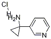 1-(Pyridin-3-yl)cyclopropanamine dihydrochlorideStructure,1187932-50-8Structure 1-(Pyridin-3-yl)cyclopropanamine dihydrochloride Structure,1187932-50-8Structure