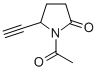 2-Pyrrolidinone,1-acetyl-5-ethynyl-Structure,118800-17-2Structure 2-Pyrrolidinone,1-acetyl-5-ethynyl- Structure,118800-17-2Structure