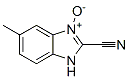 1H-benzimidazole-2-carbonitrile,5-methyl-,3-oxide(9ci) Structure,118807-84-4Structure