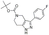 3-(4-氟苯基)-6,7-二氫-1H-吡唑并[4,3-c]吡啶-5(4h)-羧酸叔丁酯結(jié)構(gòu)式_1188265-33-9結(jié)構(gòu)式