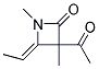 (z)-(9ci)-3-乙?；?4-亞乙基-1,3-二甲基-2-氮雜啶酮結(jié)構(gòu)式_118987-42-1結(jié)構(gòu)式