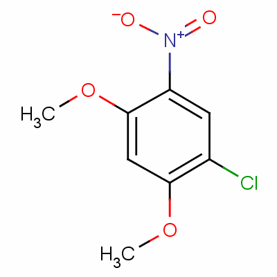 Benzene,1-chloro-2,4-dimethoxy-5-nitro-Structure,119-21-1Structure Benzene,1-chloro-2,4-dimethoxy-5-nitro- Structure,119-21-1Structure