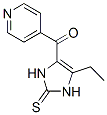 Methanone, (5-ethyl-2,3-dihydro-2-thioxo-1h-imidazol-4-yl)-4-pyridinyl-Structure,119193-62-3Structure Methanone, (5-ethyl-2,3-dihydro-2-thioxo-1h-imidazol-4-yl)-4-pyridinyl- Structure,119193-62-3Structure