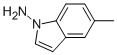 1H-indol-1-amine,5-methyl-(9ci) Structure,119229-73-1Structure