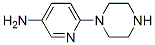 6-(1-哌嗪)-3-吡啶胺結(jié)構(gòu)式_119285-06-2結(jié)構(gòu)式