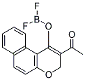 1-(1-(Difluoroboryl)-oxy-3h-benzo(f)chromen-2-yl)-ethanone inner complexStructure,119634-42-3Structure 1-(1-(Difluoroboryl)-oxy-3h-benzo(f)chromen-2-yl)-ethanone inner complex Structure,119634-42-3Structure