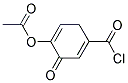 1,4-Cyclohexadiene-1-carbonyl chloride, 4-(acetyloxy)-3-oxo-(9ci)Structure,119735-52-3Structure 1,4-Cyclohexadiene-1-carbonyl chloride, 4-(acetyloxy)-3-oxo-(9ci) Structure,119735-52-3Structure