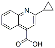 2-Cyclopropyl-quinoline-4-carboxylic acidStructure,119778-64-2Structure 2-Cyclopropyl-quinoline-4-carboxylic acid Structure,119778-64-2Structure