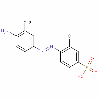 4-(4-Amino-m-tolylazo)-m-toluenesulfonic acidStructure,120-68-3Structure 4-(4-Amino-m-tolylazo)-m-toluenesulfonic acid Structure,120-68-3Structure