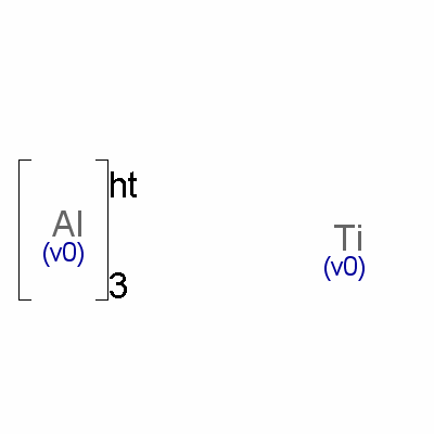 Titanium aluminideStructure,12004-78-3Structure Titanium aluminide Structure,12004-78-3Structure