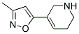 Pyridine, 1,2,3,6-tetrahydro-5-(3-methyl-5-isoxazolyl)-(9ci)Structure,120241-65-8Structure Pyridine, 1,2,3,6-tetrahydro-5-(3-methyl-5-isoxazolyl)-(9ci) Structure,120241-65-8Structure