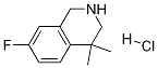 7-Fluoro-4,4-dimethyl-1,2,3,4-tetrahydroisoquinoline hydrochlorideStructure,1203682-76-1Structure 7-Fluoro-4,4-dimethyl-1,2,3,4-tetrahydroisoquinoline hydrochloride Structure,1203682-76-1Structure
