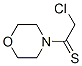 Morpholine, 4-(2-chloro-1-thioxoethyl)-(9ci)Structure,120508-34-1Structure Morpholine, 4-(2-chloro-1-thioxoethyl)-(9ci) Structure,120508-34-1Structure
