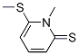 2(1H)-pyridinethione, 1-methyl-6-(methylthio)-Structure,120650-44-4Structure 2(1H)-pyridinethione, 1-methyl-6-(methylthio)- Structure,120650-44-4Structure