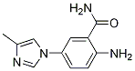 2-Amino-5-(4-methyl-1h-imidazol-1-yl)benzamideStructure,1206679-06-2Structure 2-Amino-5-(4-methyl-1h-imidazol-1-yl)benzamide Structure,1206679-06-2Structure