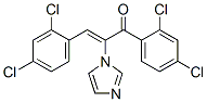 (z)-(9ci)-1,3-雙(2,4-二氯苯基)-2-(1H-咪唑-1-基)-2-丙烯-1-酮結構式_120758-62-5結構式