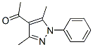 1-(3,5-Dimethyl-1-phenyl-1H-4-pyrazolyl)-1-ethanoneStructure,1210-43-1Structure 1-(3,5-Dimethyl-1-phenyl-1H-4-pyrazolyl)-1-ethanone Structure,1210-43-1Structure