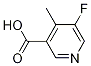 5-Fluoro-4-methylpyridine-3-carboxylic acidStructure,1211584-22-3Structure 5-Fluoro-4-methylpyridine-3-carboxylic acid Structure,1211584-22-3Structure