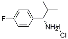 (1S)-1-(4-fluorophenyl)-2-methylpropylamine-hcl Structure,1213352-15-8Structure