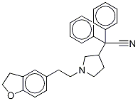 1-[2-(2,3-二氫-5-苯并呋喃)乙基-d4]-α,α-二苯基-3-吡咯烷乙腈結(jié)構(gòu)式_1216586-32-1結(jié)構(gòu)式