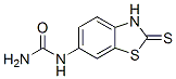 (9CI)-(2,3-二氫-2-硫氧代-6-苯并噻唑)-脲結構式_121690-17-3結構式