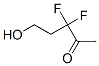 2-Pentanone, 3,3-difluoro-5-hydroxy-(9ci)Structure,121749-56-2Structure 2-Pentanone, 3,3-difluoro-5-hydroxy-(9ci) Structure,121749-56-2Structure