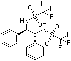 (R,r)-N,N-雙(三氟甲烷磺?；?-1,2-二苯基乙烯二胺結(jié)構(gòu)式_121788-73-6結(jié)構(gòu)式
