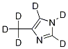 4-甲基咪唑-D6結(jié)構(gòu)式_1219804-79-1結(jié)構(gòu)式