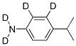對異丙基苯胺-D4結(jié)構(gòu)式_1219804-95-1結(jié)構(gòu)式