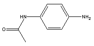 4-氨基乙酰苯胺結(jié)構(gòu)式_122-80-5結(jié)構(gòu)式