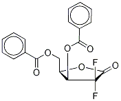 2-脫氧-2,2-二氟-D-赤式戊呋喃酮糖-3,5-二苯甲酸酯結(jié)構(gòu)式_122111-02-8結(jié)構(gòu)式