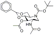 2-乙酰氨基-3-O-乙?；?4,6-O-亞芐基-N-(叔-丁氧羰基)-1,2,5-三脫氧-1,5-亞氨基-D-山梨糖醇結(jié)構(gòu)式_1221795-92-1結(jié)構(gòu)式