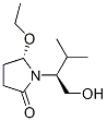 [s-(r*,r*)]-(9ci)-5-乙氧基-1-[1-(羥基甲基)-2-甲基丙基]-2-吡咯烷酮結(jié)構(gòu)式_122383-38-4結(jié)構(gòu)式