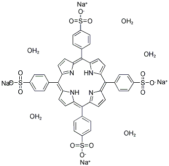 Tetrasodium meso-tetra(sulfonatophenyl)porphine dodecahydrateStructure,122451-08-5Structure Tetrasodium meso-tetra(sulfonatophenyl)porphine dodecahydrate Structure,122451-08-5Structure