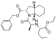 (2S,3aS,7aS)-1-[(2S)-2-[[(1S)-1-(乙氧基羰基)丁基]氨基]-1-氧代丙基]八氫-1H-吲哚-2-羧酸芐酯結構式_122454-52-8結構式