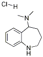 N,N-二甲基-2,3,4,5-四氫-1H-苯并[b]氮雜革-5-胺鹽酸鹽結(jié)構(gòu)式_1225373-40-9結(jié)構(gòu)式