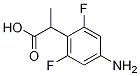 2-(4-Amino-2,6-difluorophenyl)propanoic acidStructure,1226776-88-0Structure 2-(4-Amino-2,6-difluorophenyl)propanoic acid Structure,1226776-88-0Structure