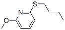 Pyridine, 2-(butylthio)-6-methoxy-(9ci)Structure,122734-02-5Structure Pyridine, 2-(butylthio)-6-methoxy-(9ci) Structure,122734-02-5Structure