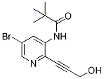 N-(5-bromo-2-(3-hydroxyprop-1-yn-1-yl)pyridin-3-yl)pivalamideStructure,1228666-45-2Structure N-(5-bromo-2-(3-hydroxyprop-1-yn-1-yl)pyridin-3-yl)pivalamide Structure,1228666-45-2Structure