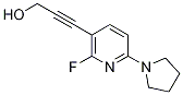 3-(2-Fluoro-6-pyrrolidin-1-yl-pyridin-3-yl)-prop-2-yn-1-olStructure,1228666-51-0Structure 3-(2-Fluoro-6-pyrrolidin-1-yl-pyridin-3-yl)-prop-2-yn-1-ol Structure,1228666-51-0Structure