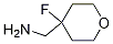 (4-Fluorotetrahydro-2h-pyran-4-yl)methanamineStructure,1228875-13-5Structure (4-Fluorotetrahydro-2h-pyran-4-yl)methanamine Structure,1228875-13-5Structure